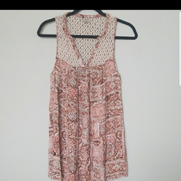 Ecote Girly Earthy gauze true blue frock mini Boho dress size small - Picture 3 of 8